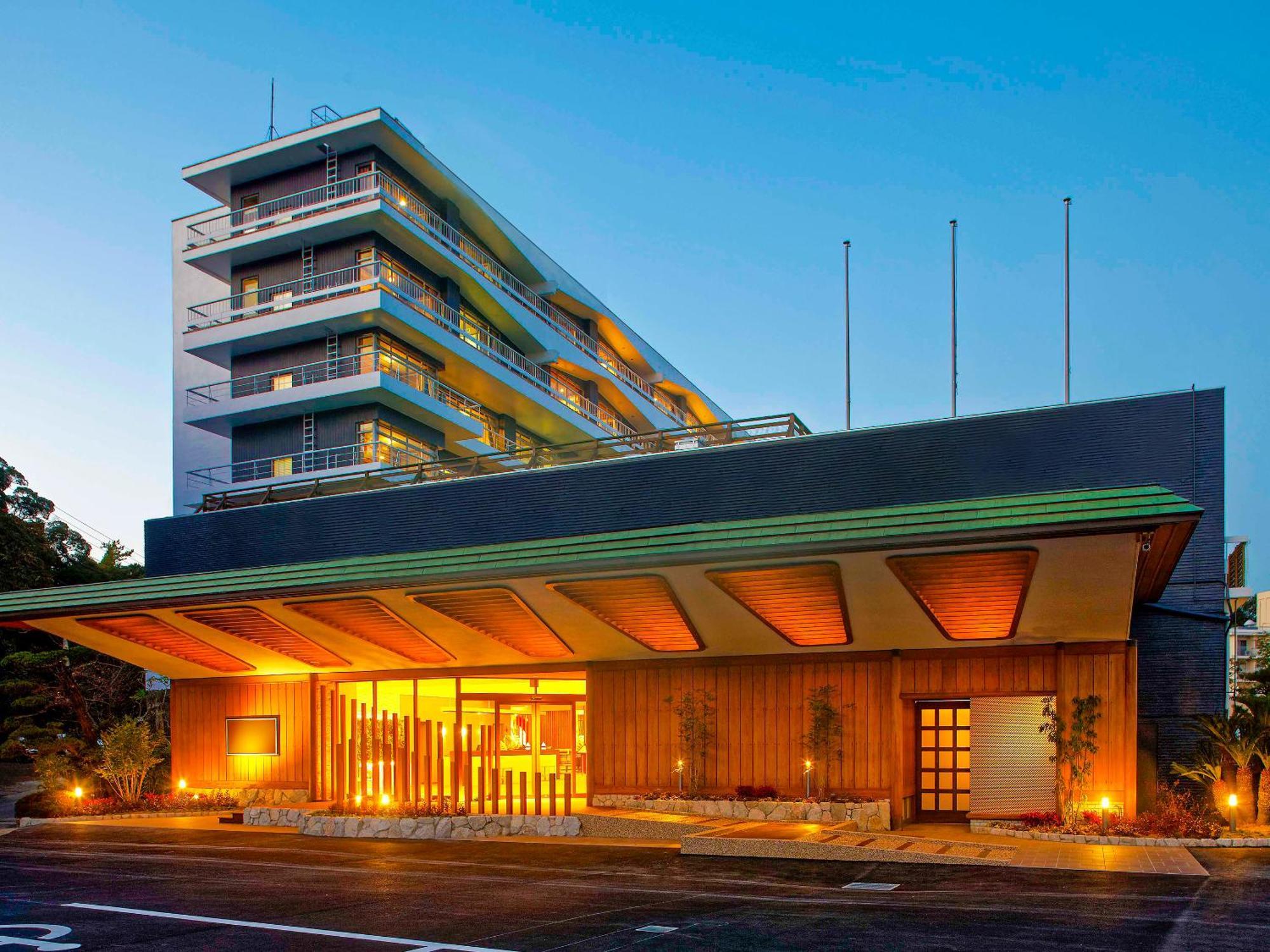 Ooedo Onsen Monogatari Premium Shirahama Saichoraku Hotell Eksteriør bilde