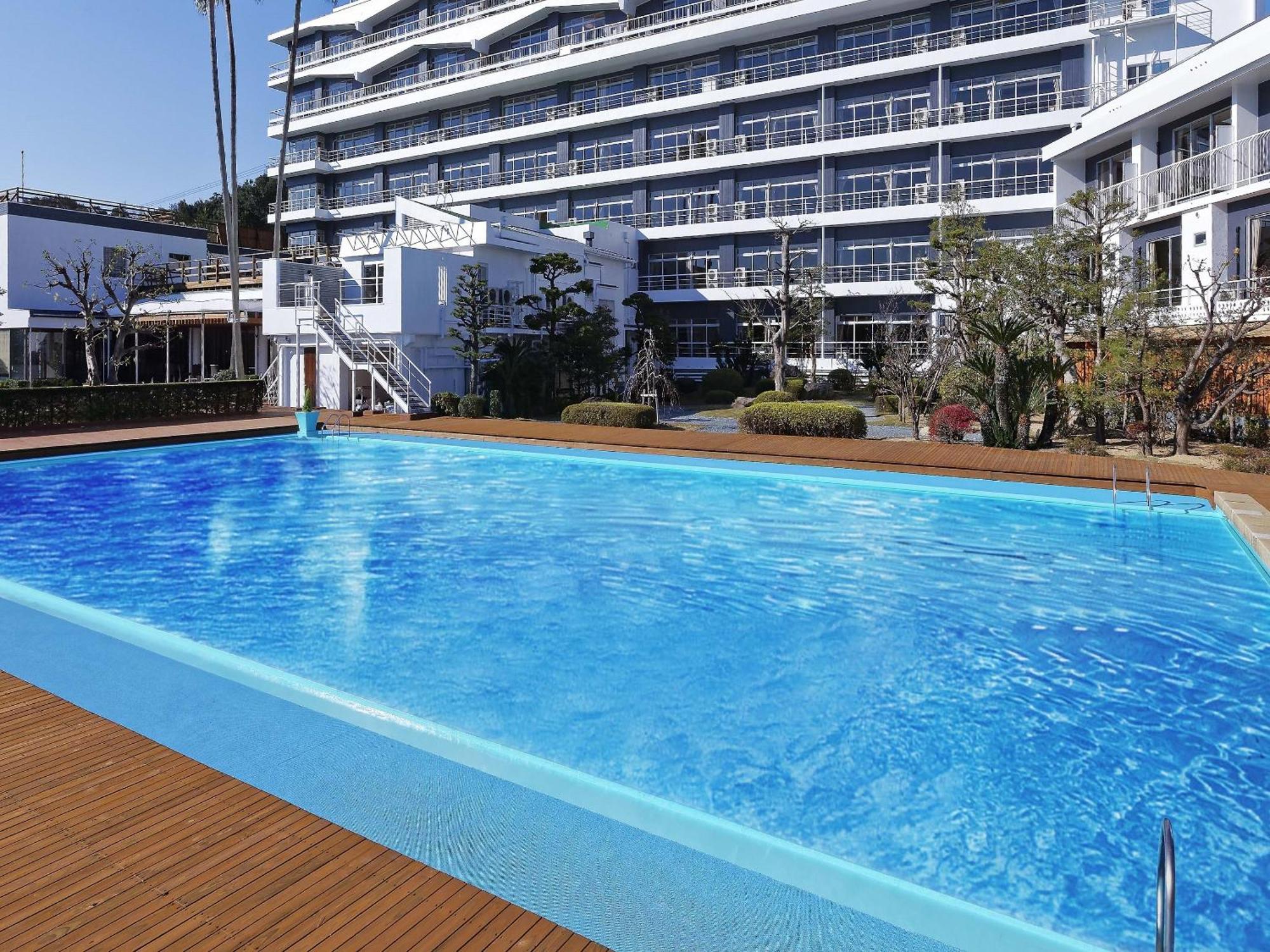 Ooedo Onsen Monogatari Premium Shirahama Saichoraku Hotell Eksteriør bilde