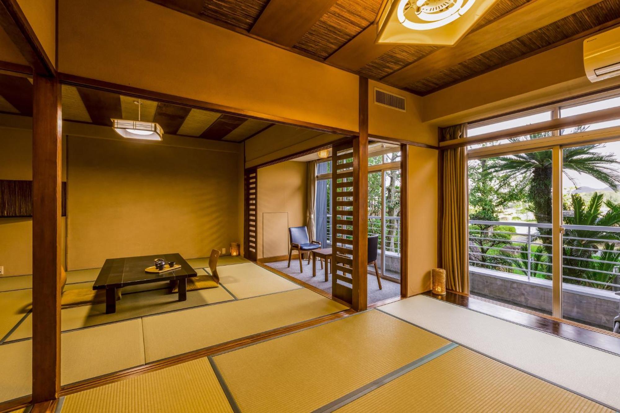 Ooedo Onsen Monogatari Premium Shirahama Saichoraku Hotell Eksteriør bilde