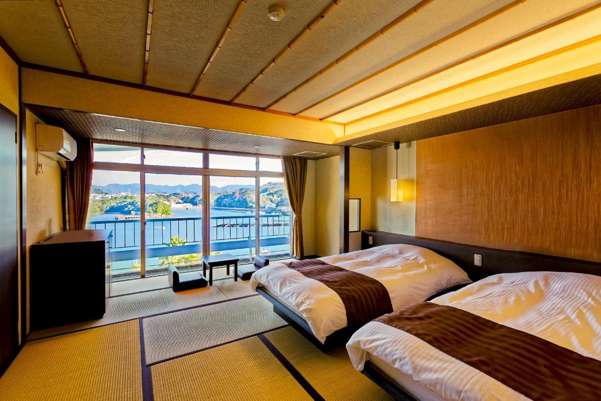 Ooedo Onsen Monogatari Premium Shirahama Saichoraku Hotell Eksteriør bilde