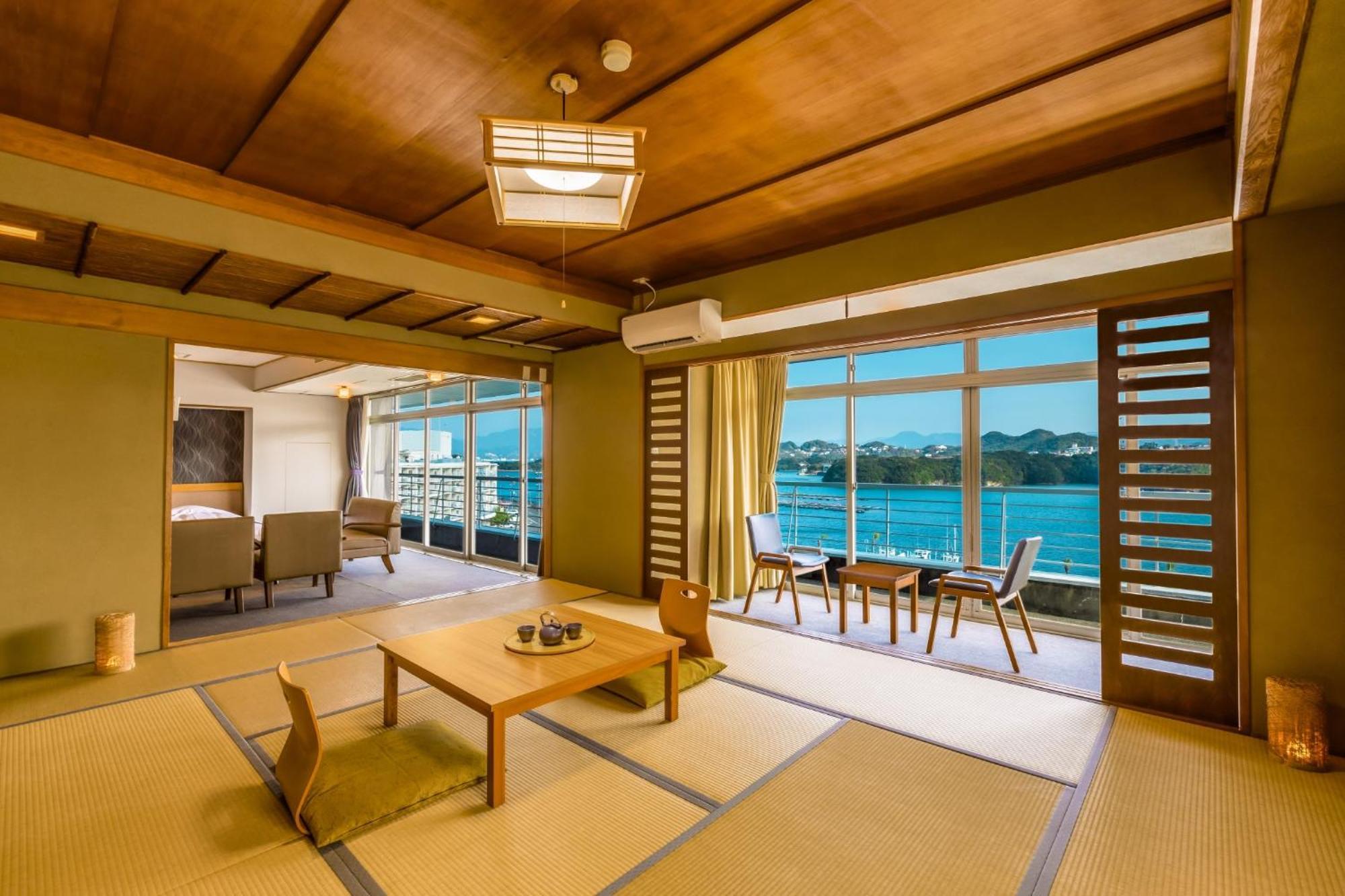 Ooedo Onsen Monogatari Premium Shirahama Saichoraku Hotell Eksteriør bilde