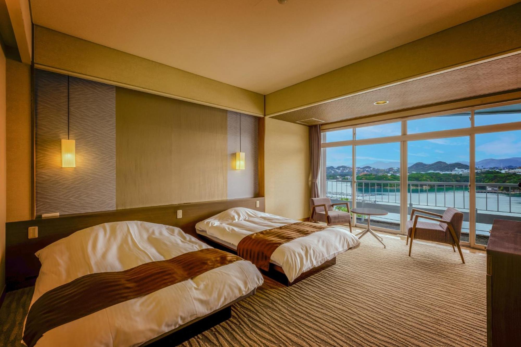Ooedo Onsen Monogatari Premium Shirahama Saichoraku Hotell Eksteriør bilde